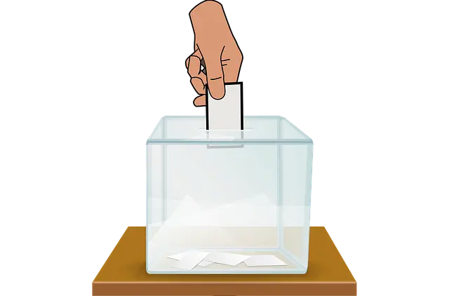 image showing a voting box
